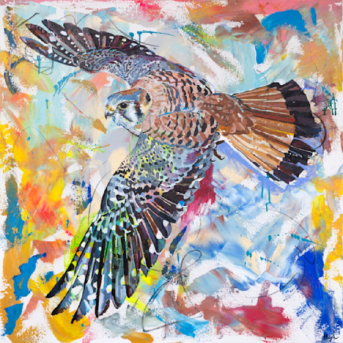 The '12 Painted Print, Framed 16x16 Art | Megh Knappenberger Art, LLC