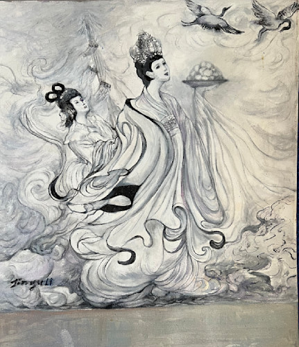 【オンライン限定商品】  In 仙女在天堂Fairy Heaven Art Li Jinyu | Art 書