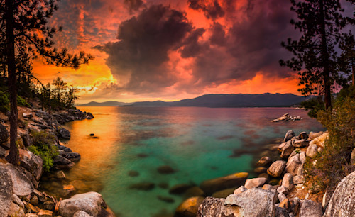 Sunset at lake tahoe 43 tvap9q