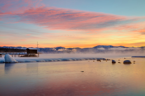 Tahoe city pier at sunrise 10 izgdik