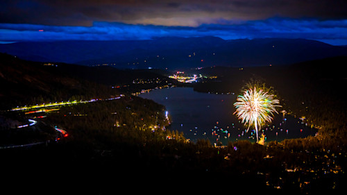 Fireworks at donner lake 6 invbqo