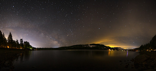 Milky way above donner lake 5 punxnf