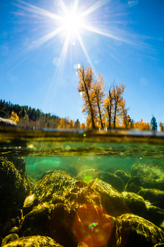 Truckee river in autumn 20 u22clc