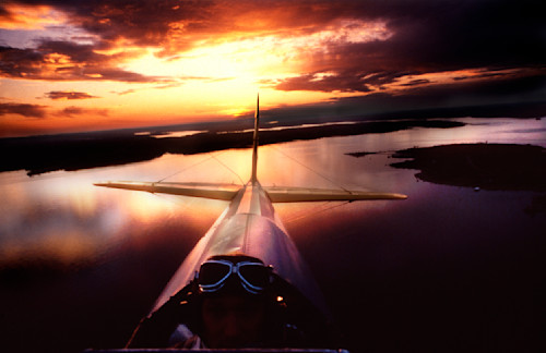 Sunset over lake travis kc1fwh