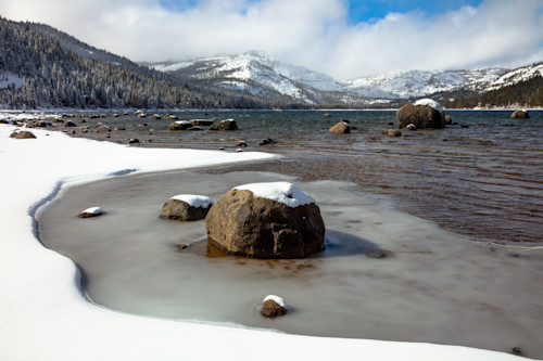 Snowy donner lake 25 jvltrk