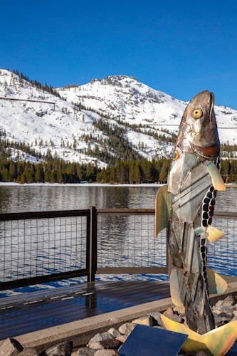 Fish art at donner lake 1 l4ihsr