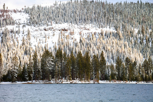 Snowy donner lake 34 a92k5k