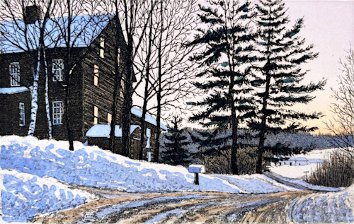 【真作】【美品】キャロル・コレット「Dawns Early Light」銅版画 Dawns Early Light Art | Carol Collette