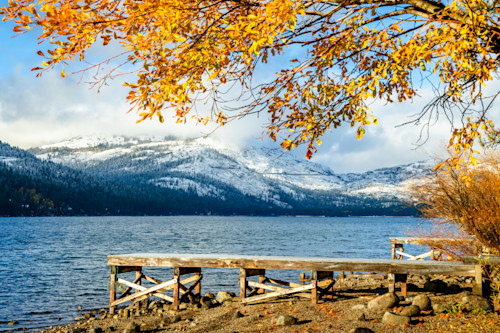 Donner lake in autumn 35 vdeh6o