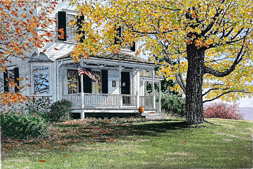 大人の上質  Art Story Autumn | Collette Carol 版画