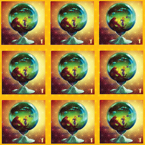 Fishbowl 9 panel blotter  y v dma mann copy w46yte