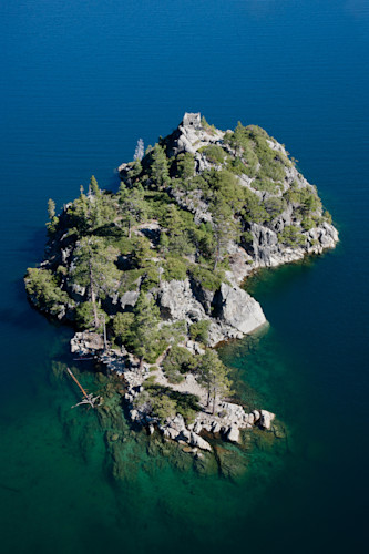 Fannette island lake tahoe aerial mfw9tu