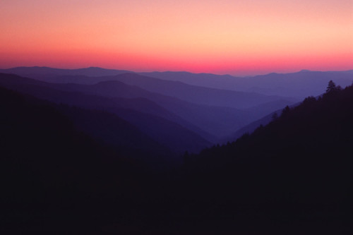 Dusk at Clingmans Dome