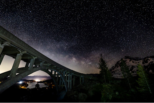 Milky way above donner lake 9 f316xb