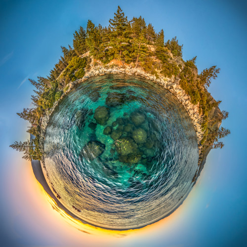 Tahoe tiny planet 2 x0xdkk