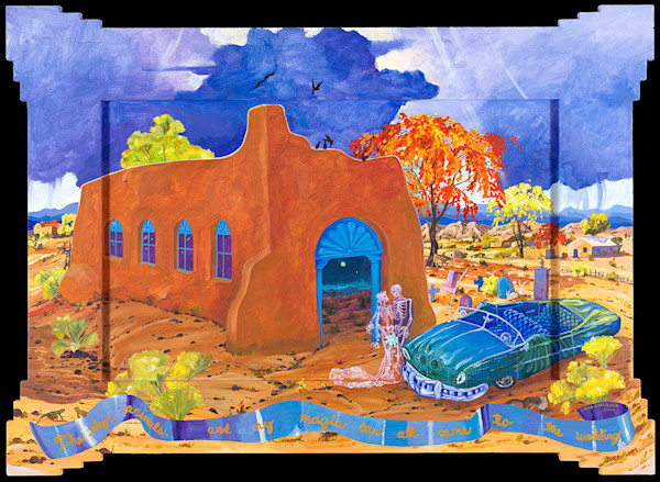 World Original Art - Colonial Mexico, Martinez, c.1970