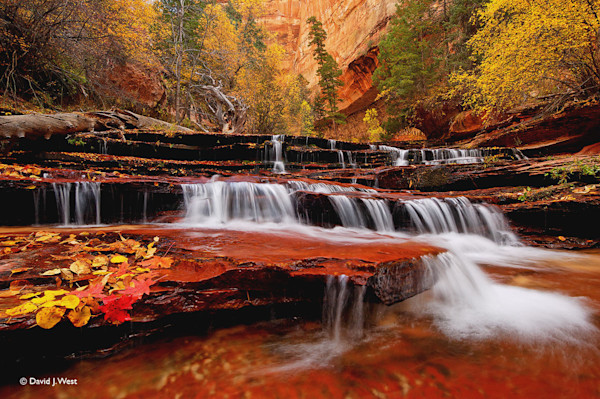 Cascade Falls in Autumn