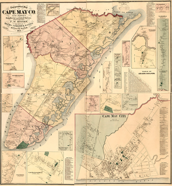 Map of Cape May