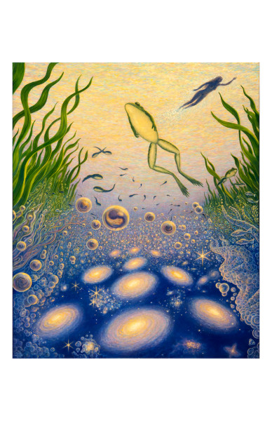 Gene Pool 11x17 Inch Ecoprint Markhensonart