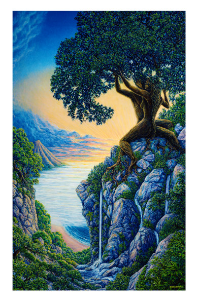 Arboreal Affection 11x17 Ecoprint Markhensonart