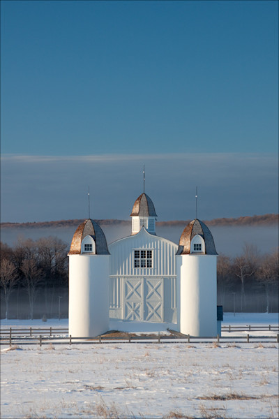 D.H. Day Barn in Winter