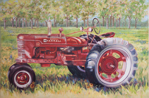 Classic Farmall Greeting Card