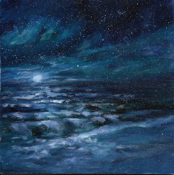 Original Ocean Night Scene