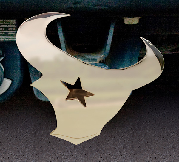 Houston Texans - Trailer Hitch Cover — Kempter Kustoms