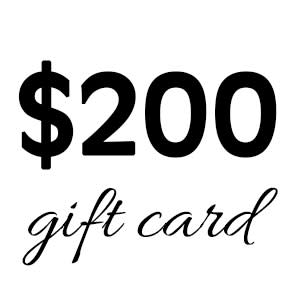 $200  Gift Card