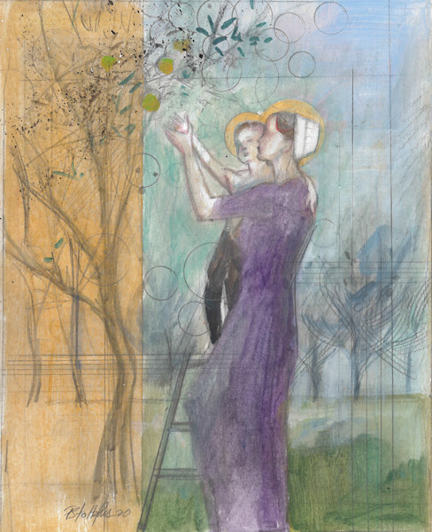 Lady Of The Orchard Art | Freiman Stoltzfus Gallery