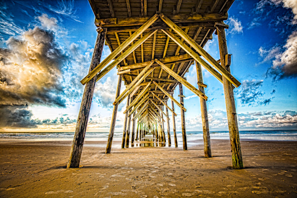 Topsail shop island pier