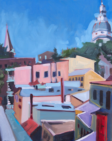 Annapolis Md Art AmyFonvilleArt   6 Statehouse Tp5grr 