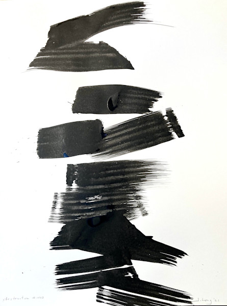 Ink work and zen circles Art | JKLongART