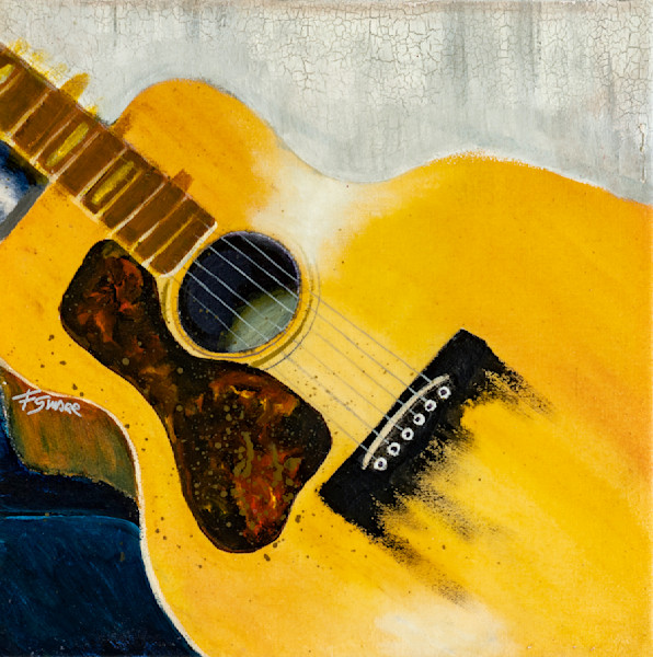 Folk Guitar Art Frederick D Swarr LLC