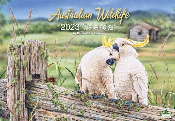 Large Australian Wildlife 2023 Wall Calendar - Standard Edition