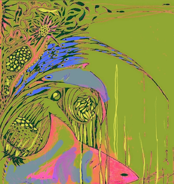 Mixed media drawings Art Elle Summers Studio