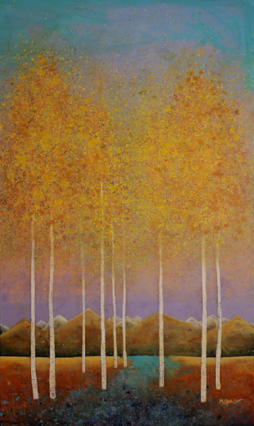 Art Effects Evening Grove Melissa Graves-Brown outlet Framed Painting 36x46