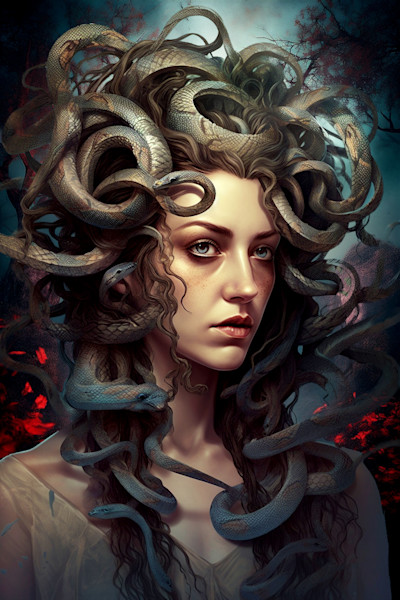 Medusa 4 Art | Color 1 Photo