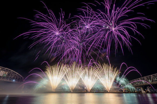 2023 Riverfest Webn Fireworks Photography Art Chase Kessler Fine Art