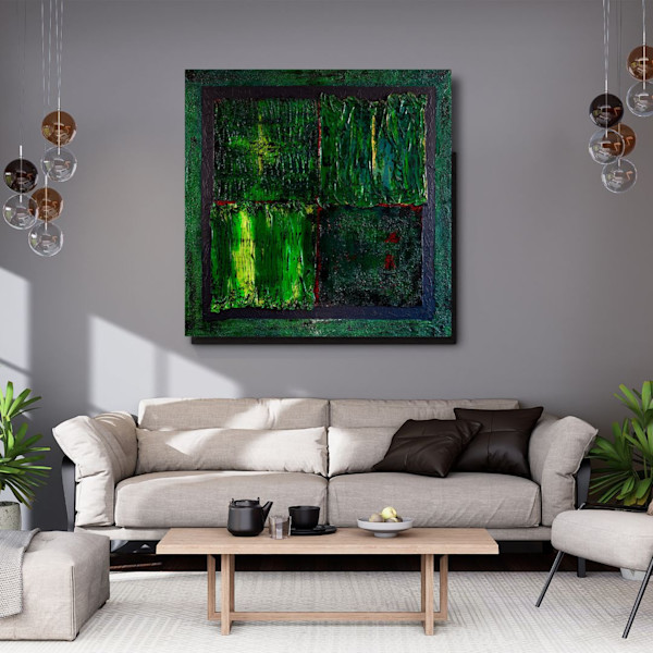 Green Piece Art Marni Spencer Devlin Art