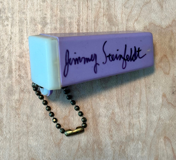 Ron Wood Autographed Slide Viewer Keychain Jimmy Steinfeldt