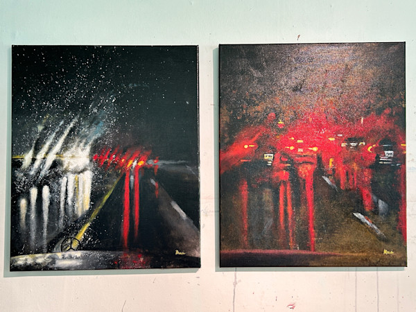View From The Benz Near And Far | Marci Garson Art