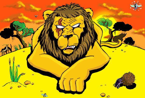 Scar Lion Art | SupaflyArtz