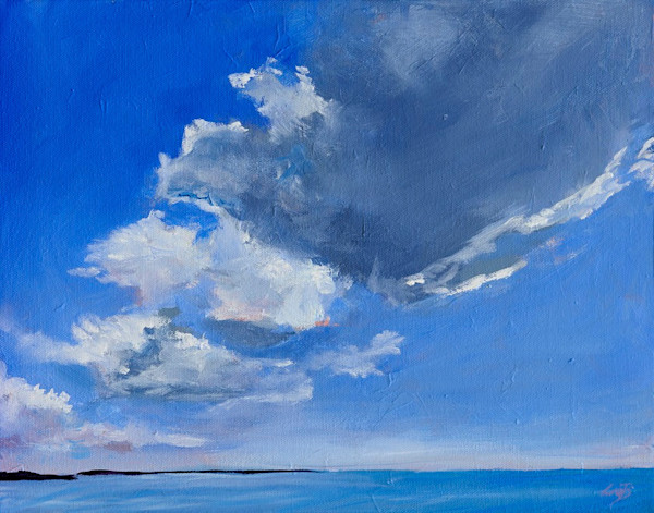 Blue Skies Art | Leslie Brunn Fine Art