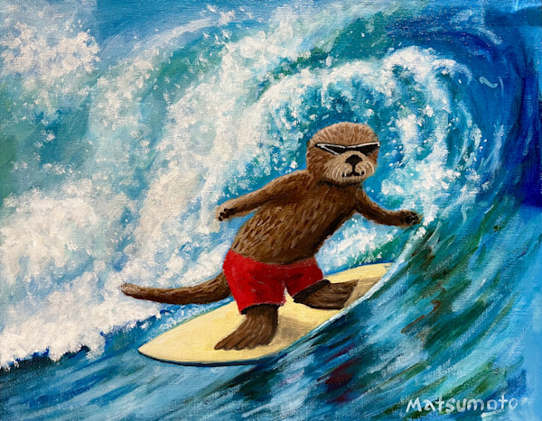 Surf Snatcher Art | Edi Matsumoto Fine Art