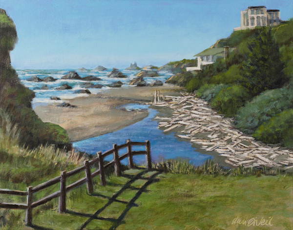 Harris Beach Overlook Art | Dan O'Neil Fine Art