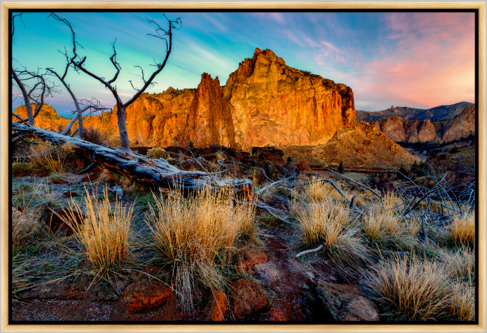 Rock Wall Sunrise