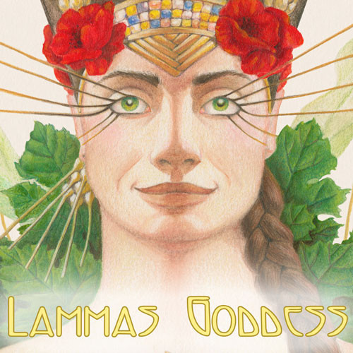 Send great greeting cards for Lughnasadh with art by Melissa A Benson