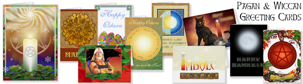 Pagan and Wiccan greeting cards