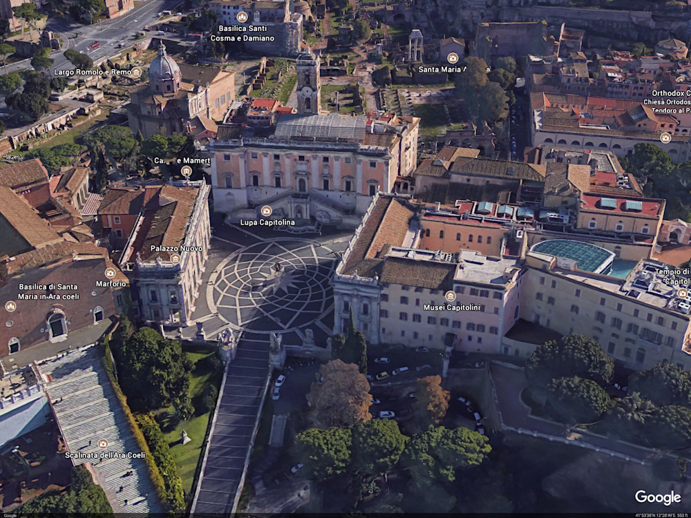 Google Map | Piazza Campidoglio Roma